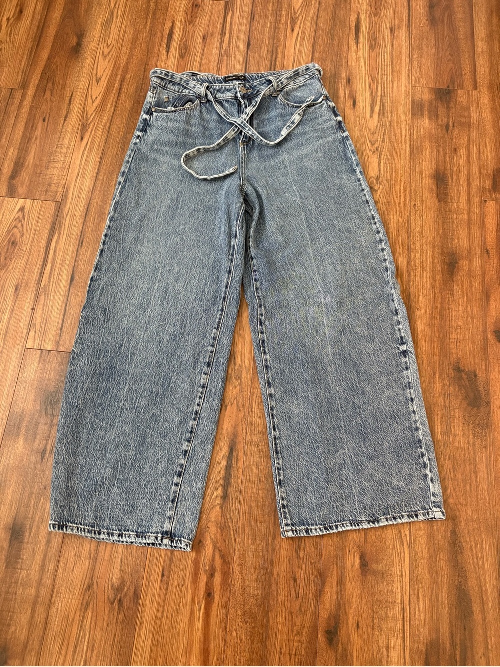 Sincerely Jules Light Blue Wide Leg High-Rise Jeans